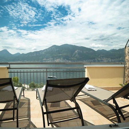 ברנצונה סול גארדה Penthouse Casa Alkea Masse Lake View מראה חיצוני תמונה